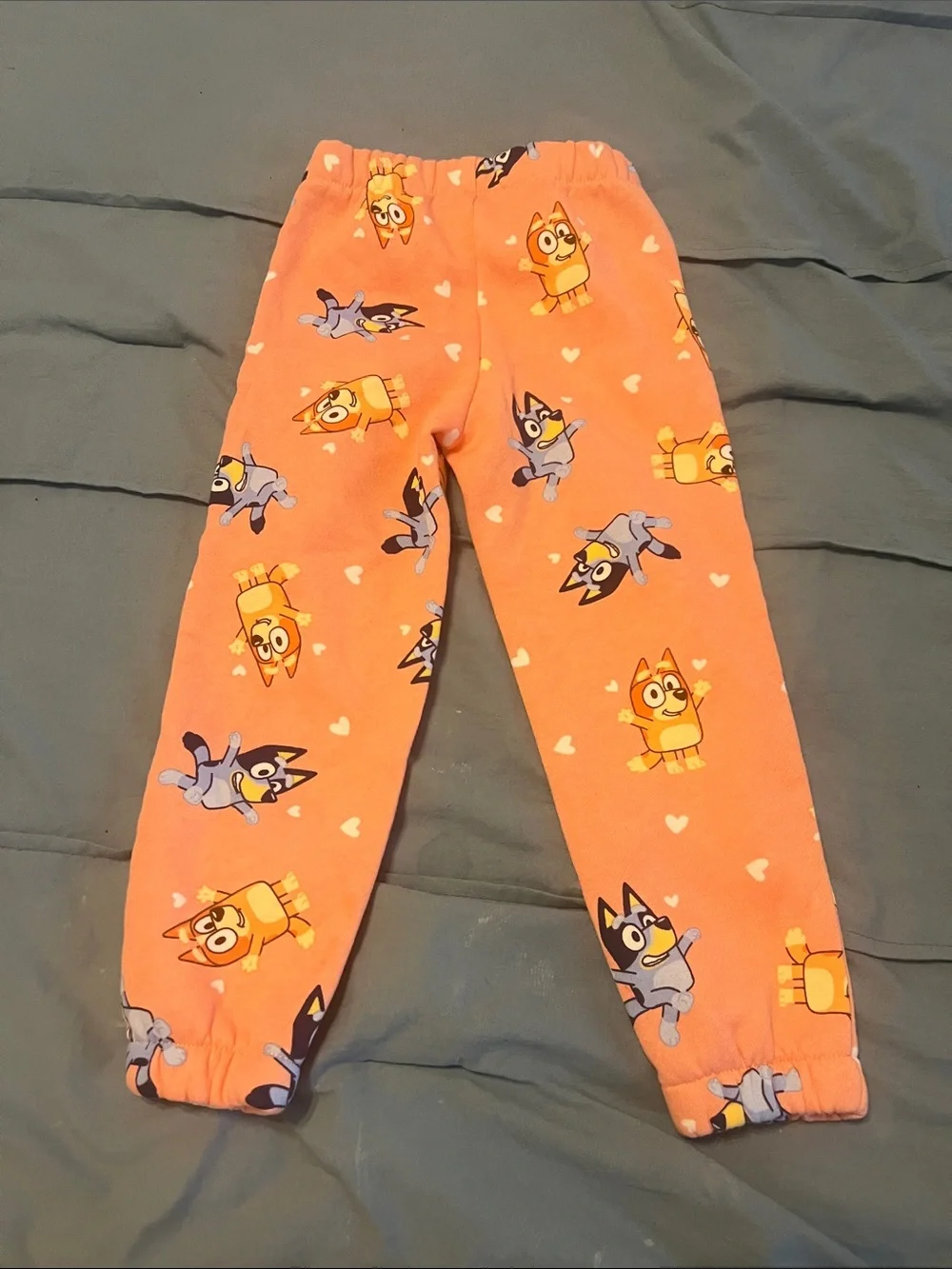 Bluey Kids Coral Character Jogging Set - Long Sleeve Top & Pants, like new